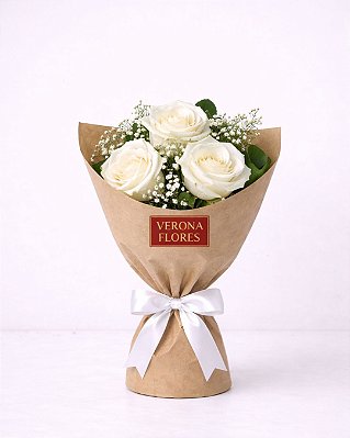 Mini Buquê Encanto Branco