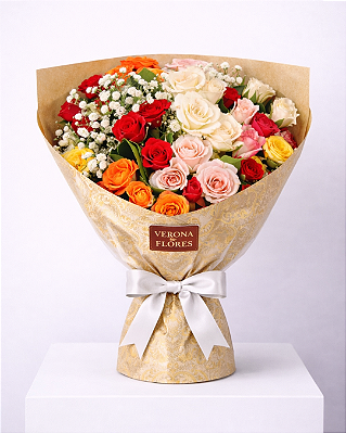 Buquê Celebração em Cores