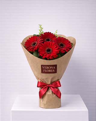 Buquê Intensidade Vermelha