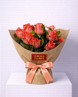 Buquê Doçura Coral