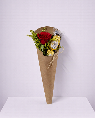 Rosa Solitária Toque De Amor