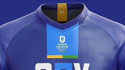 Camiseta TOPAH Dry Fit  Kings League Brasil SPLIT 1/2025