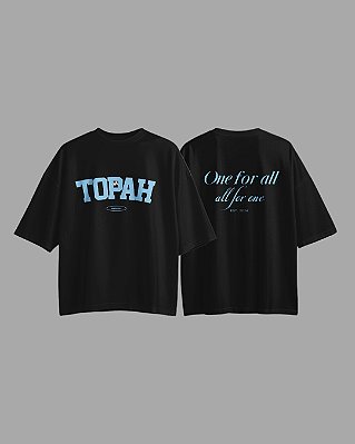 Camiseta Regular TOPAH [PRETA]