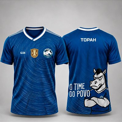 Camiseta Dry Fit Topah PATCH MUNDIAL