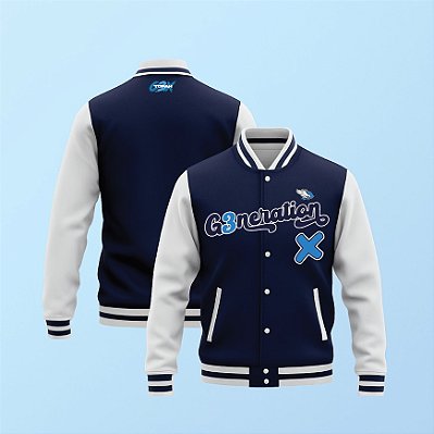 Jaqueta College TOPAH G3NERATION X BORDADA