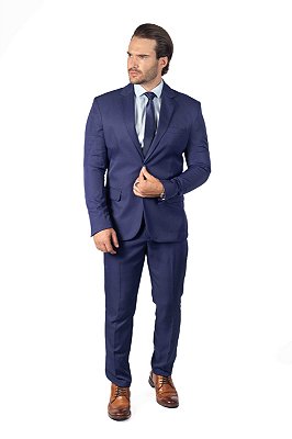 Terno Slim Masculino - Azul Náutico OC2084