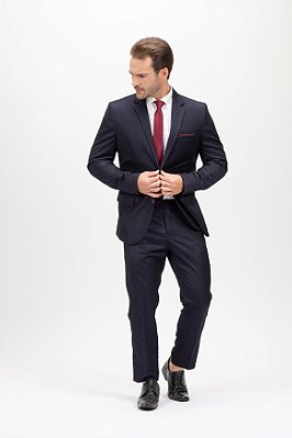Terno Slim Masculino  - Marinho Pv OC2217
