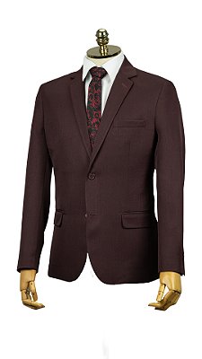 Terno Slim Masculino -  Bordô Ot 4513 OC2258
