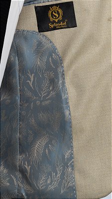 Terno Slim Masculino - Kaki 6266 Poliviscose