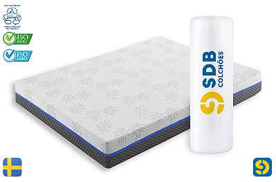 Colchão Casal De Molas Ensacadas | 138x188x20cm | D33 - SDB Colchões