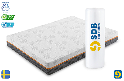 Colchão Viúva De Molas Ensacadas | 128x188x20cm | D33 | SDB Colchões