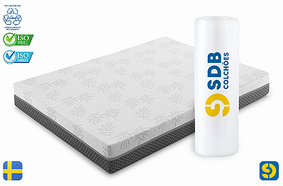 Colchão Queen De Molas Ensacadas | 158x198x20cm | D33 - SDB Colchões