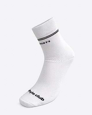 MEIA BASIC BRANCA