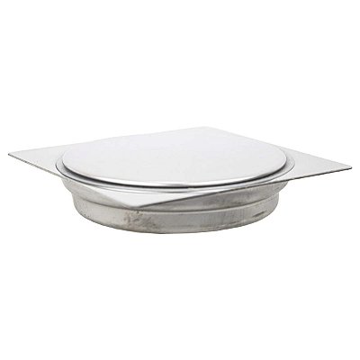 Ralo Click Inteligente Quadrado 10x10 Cromado Aço Inox - Raloclickcromado10x10