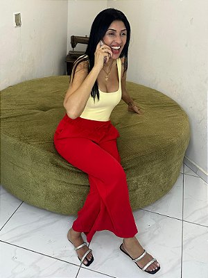 Calça Pantalona Confort