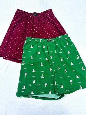 Samba Canção Masculina Malha