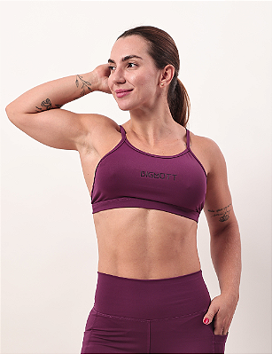 Top esportivo Lettering BIGMUTT | Uva