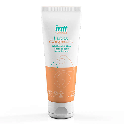 Lubes Coconut Lubrificante Íntimo Á Base De Água 50gr Intt