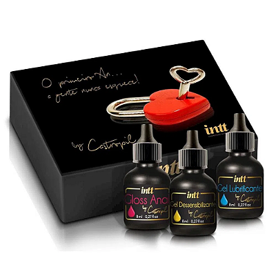 Kit Meu Primeiro Anal Sabor Blueberry 8ml By Castropil Intt