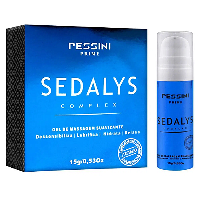 Sedalys Complex Gel Para Massagem Suavizante 4 Em 1 15g Pessini