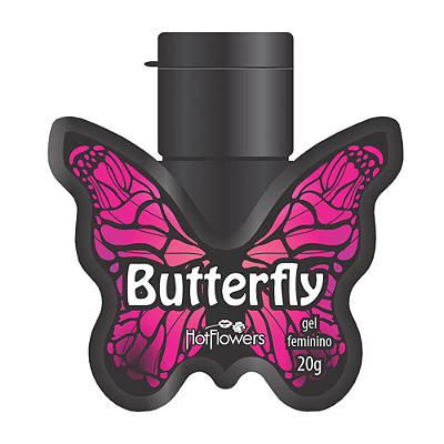 Butterfly Excitante Feminino Que Vibra 20g Hot Flowers