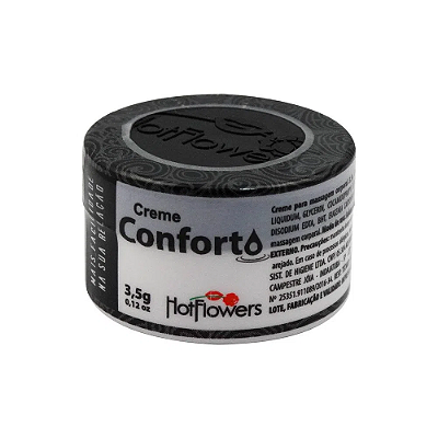 Creme Excitante Conforto Unissex 3,5g Hot Flowers