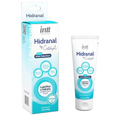 Hidranal Lubrificante Hidratante Anal Com Ácido Hialurônico 50g By Castropil Intt