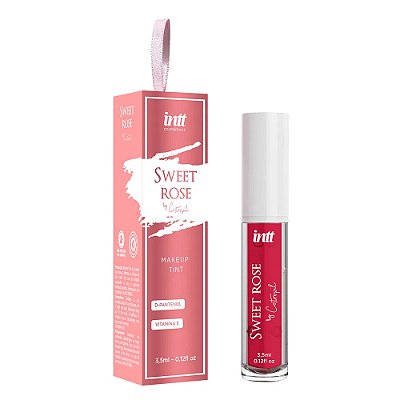 Sweet Rose Lip Tint Labial E Corporal Com D-Pantenol 3,5g Intt