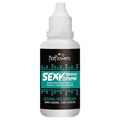 Sexy Drink Gotas Do Desejo 15ml Hot Flowers