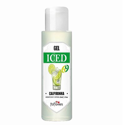 Gel Aromatizado Iced Caipirinha 35ml Hot Flowers