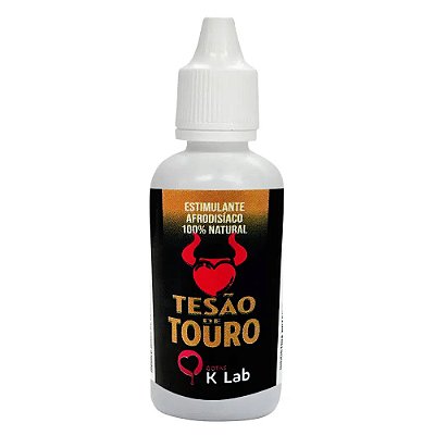 Tesão De Touro Estimulante Afrodisíaco Natural 20ml K-Lab