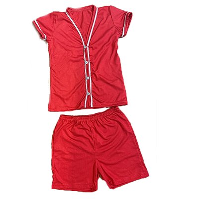 Pijama Infantil Americano Verão Feminino