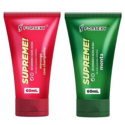 Supreme Lubrificante Aromático 60ml For Sexy