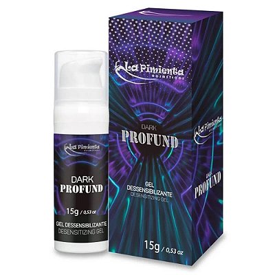 Dark Profund Gel Dessensibilizante Masculino 15g La Pimienta