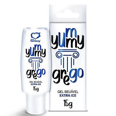 Yummy Grego Gel Beijável  Extra Ice 15G Sexy Fanntasy