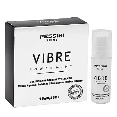 Vibre Power Mint Gel De Massagem Eletrizante 15g Pessini