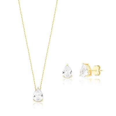 Conjunto Gota Cristal