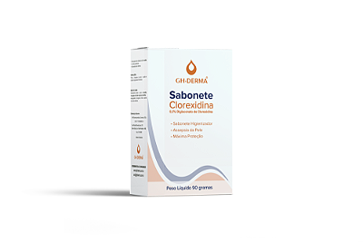 Sabonete GHDERMA Clorexidina 0,3% 90g