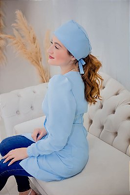 TOUCA CIRÚRGICA azul bebê