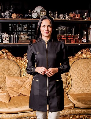 Jaleco Yasmin - Preto