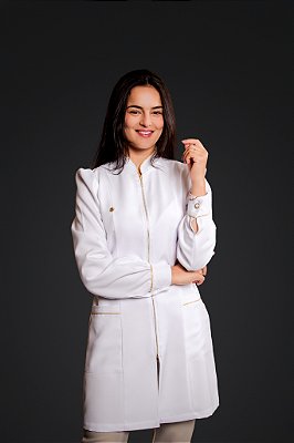 Jaleco Yasmin - Branco