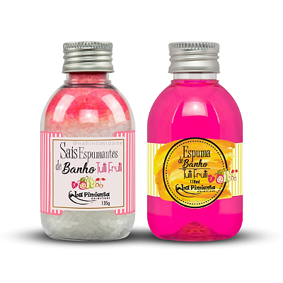 Kit Banho Aromático com Espuma + Sais