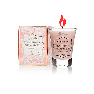 Vela de Massagem Beijável - La Passion - 40g
