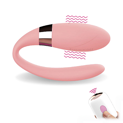 Vibrador de Casal com Controle Remoto Sex Massager - Recarregável