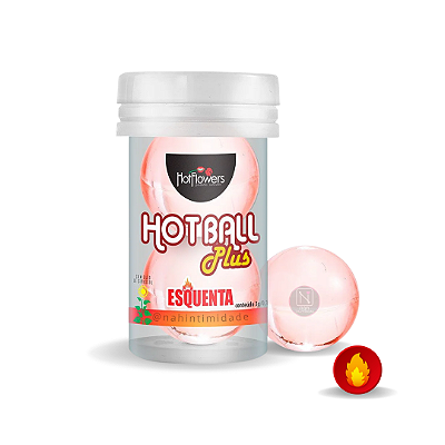 Bolinhas Hot Ball Plus Sensações - 2 Unidades