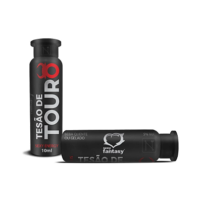 Tesão de Touro Estimulante Natural Afrodisíaco Masculino - 10ml - Dose Única