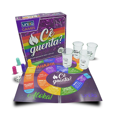 Jogo de Tabuleiro "Cê Guenta?" - O Melhor Esquenta Pra Balada