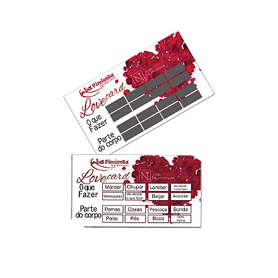 Raspadinha - Lovecard Card