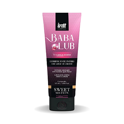 Lubrificante Premium Beijável Babalub Sabor Chiclete - 50ml