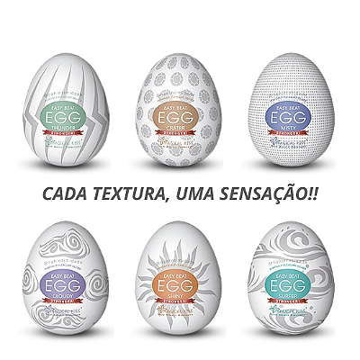 Egg - Ovo Masturbador Masculino em Silicone